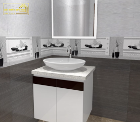 Mẫu Tủ LAVABO Phòng Tắm 11