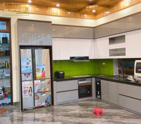 TỦ BẾP NHỰA PICOMAT PHỦ ACRYLIC TBA0124