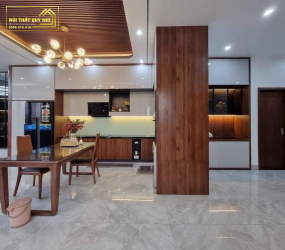 Mẫu Tủ Bếp INOX Cánh Kinh MS0014