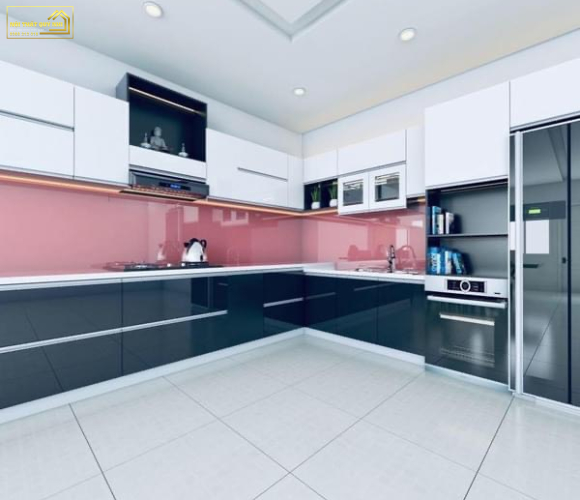 TỦ BẾP NHỰA PICOMAT PHỦ ACRYLIC TBA039
